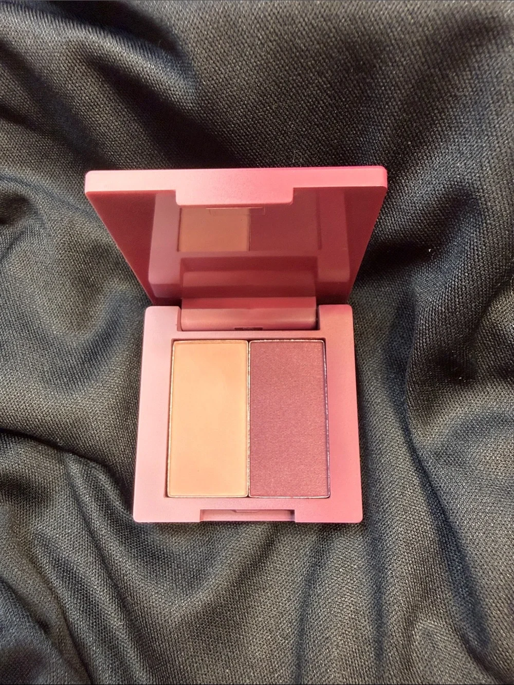 Farah Pink Blush Compact with Gold Mandala